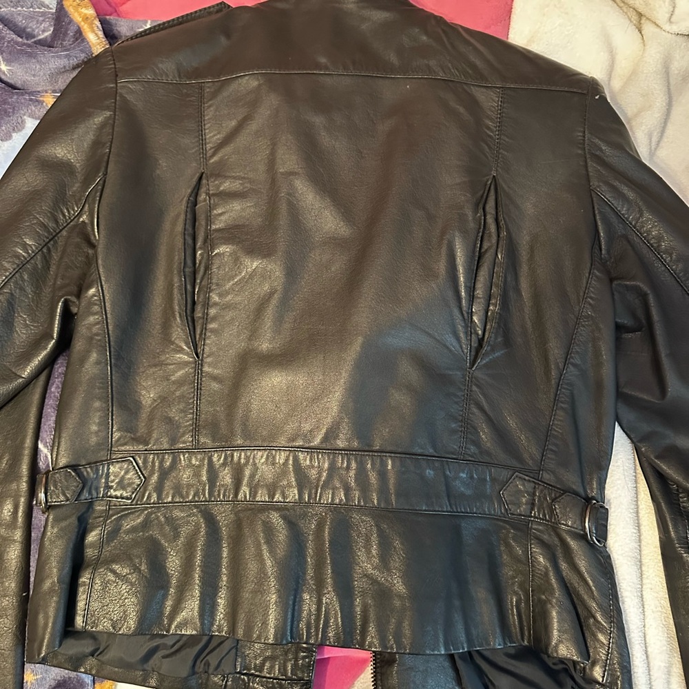 Vintage Berman’s leather motorcycle jacket - Picture 7 of 11